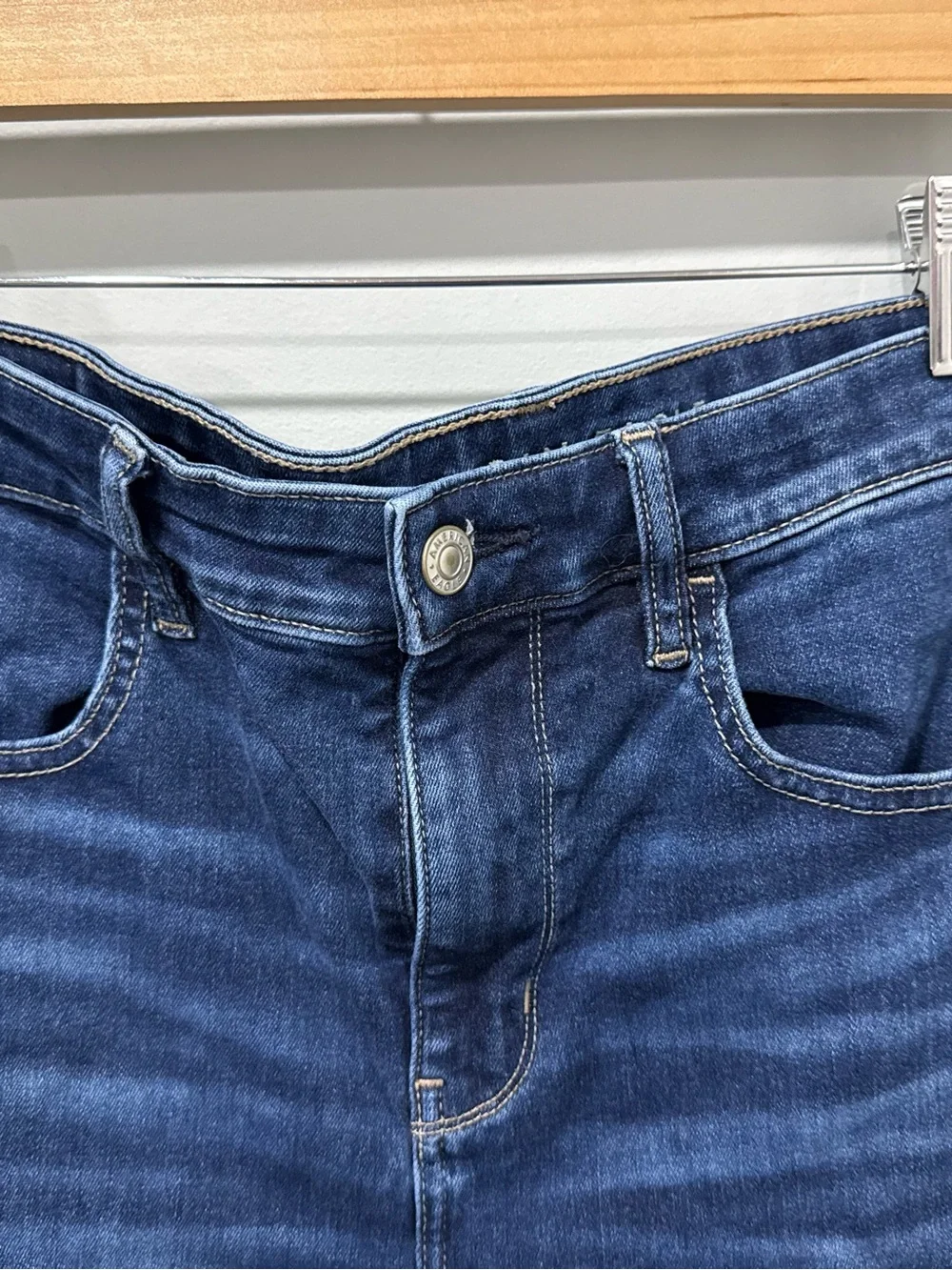 Womens American eagle high rise jeggings size 12 long